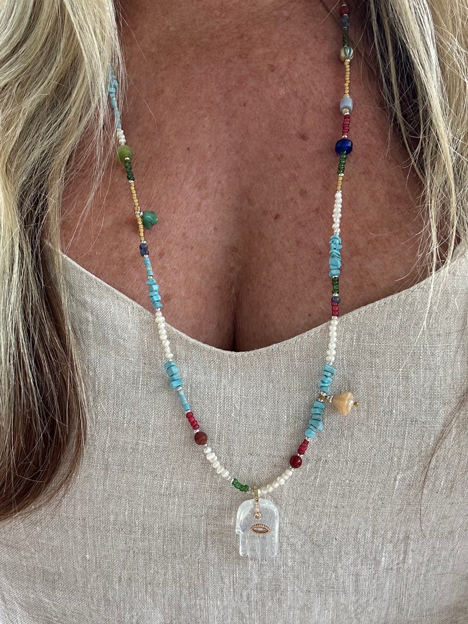 Hasma Indian Love Necklace