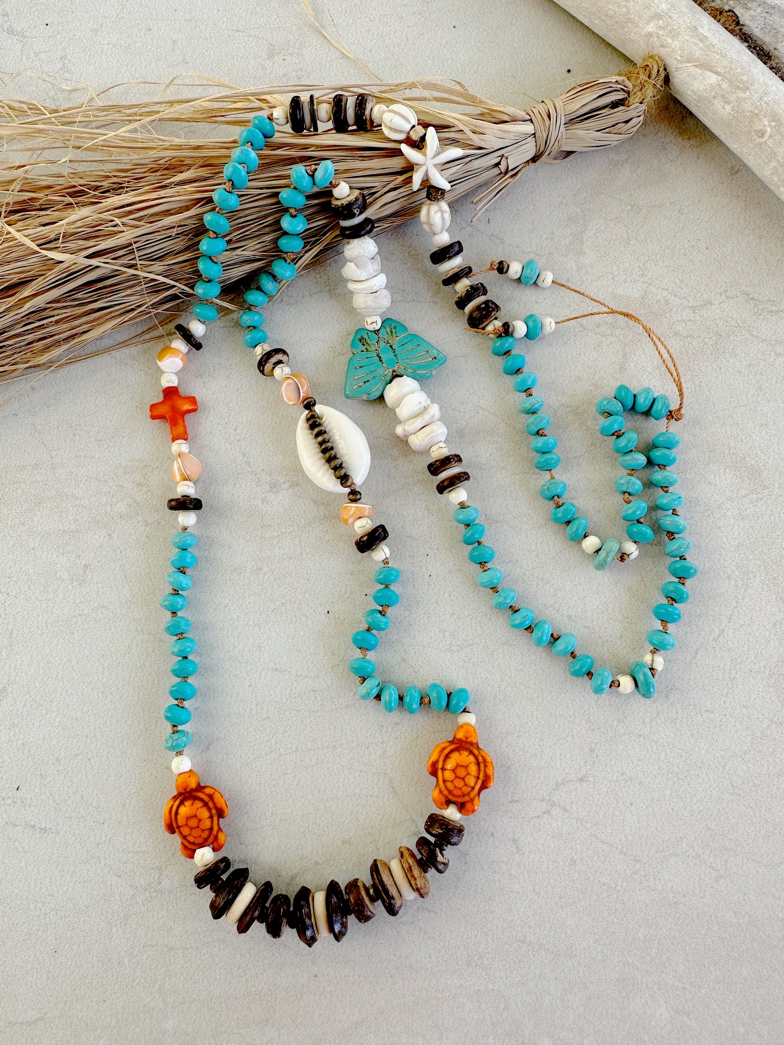 Boho Shell Cowrie Necklace