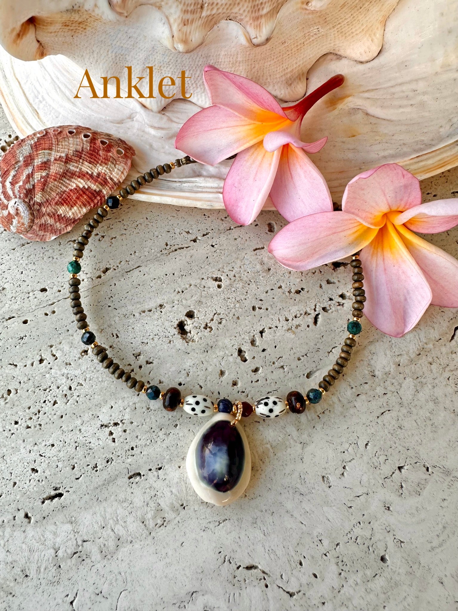 Cowrie Shell Anklet