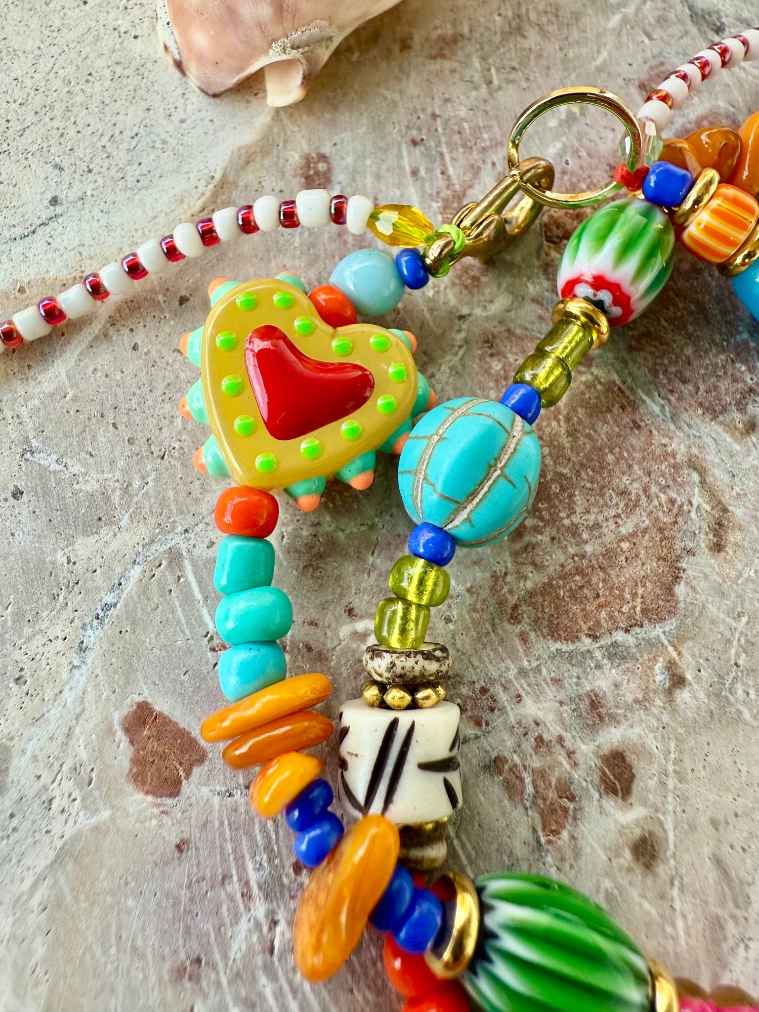 Beach Boho Heart Bracelet