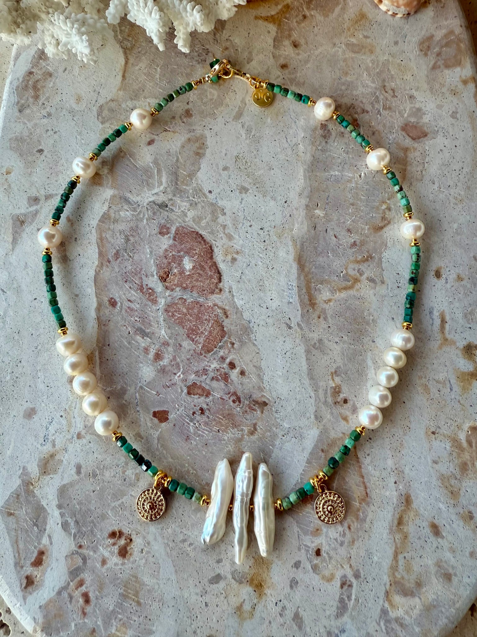 Coastal Luxe Pearl Necklace