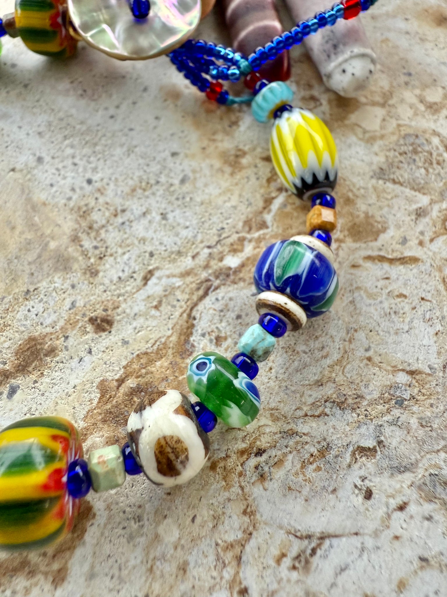 Islander Blue Shell Bracelet