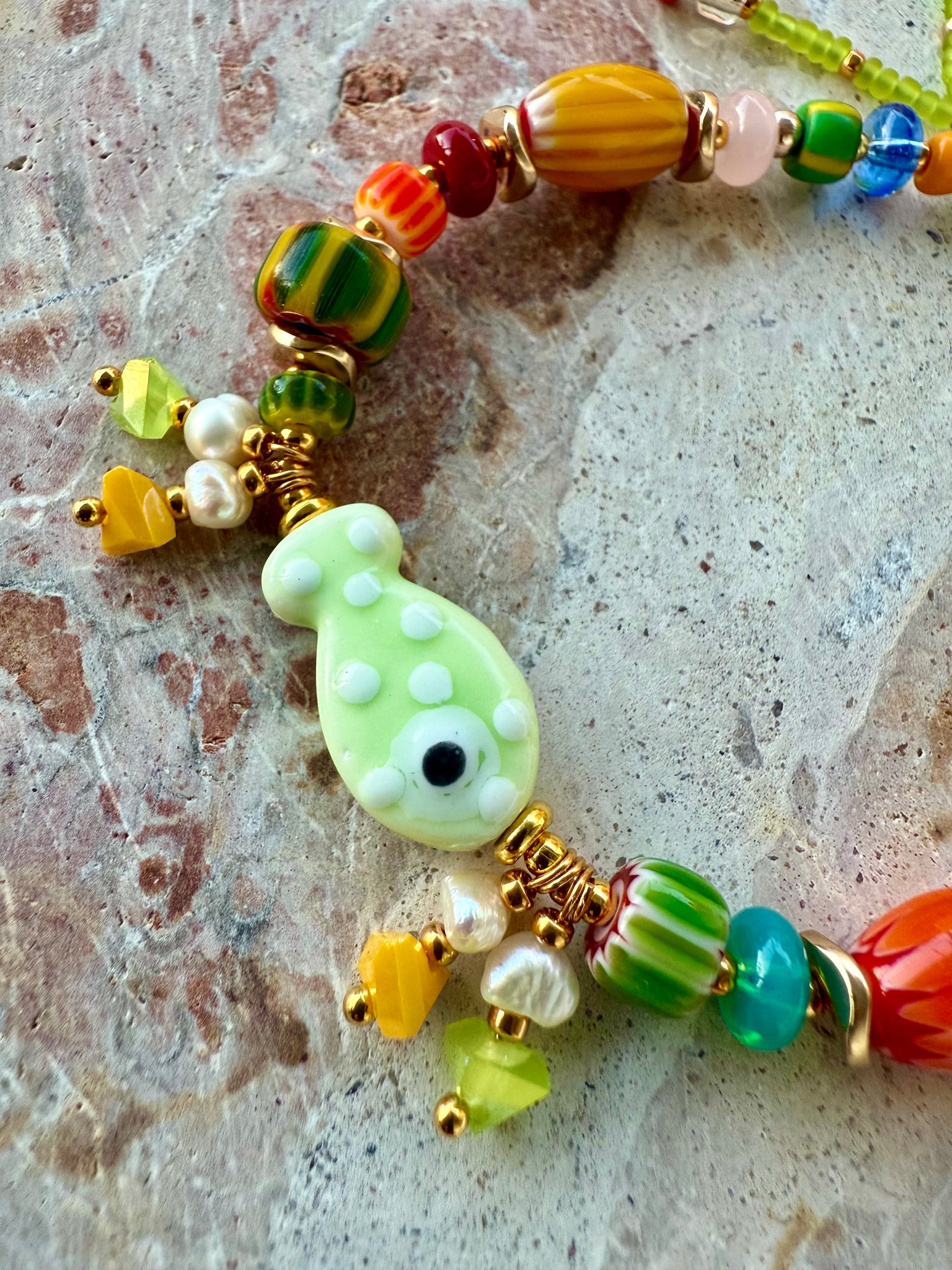 Sunday Sunshine Beaded Bracelet