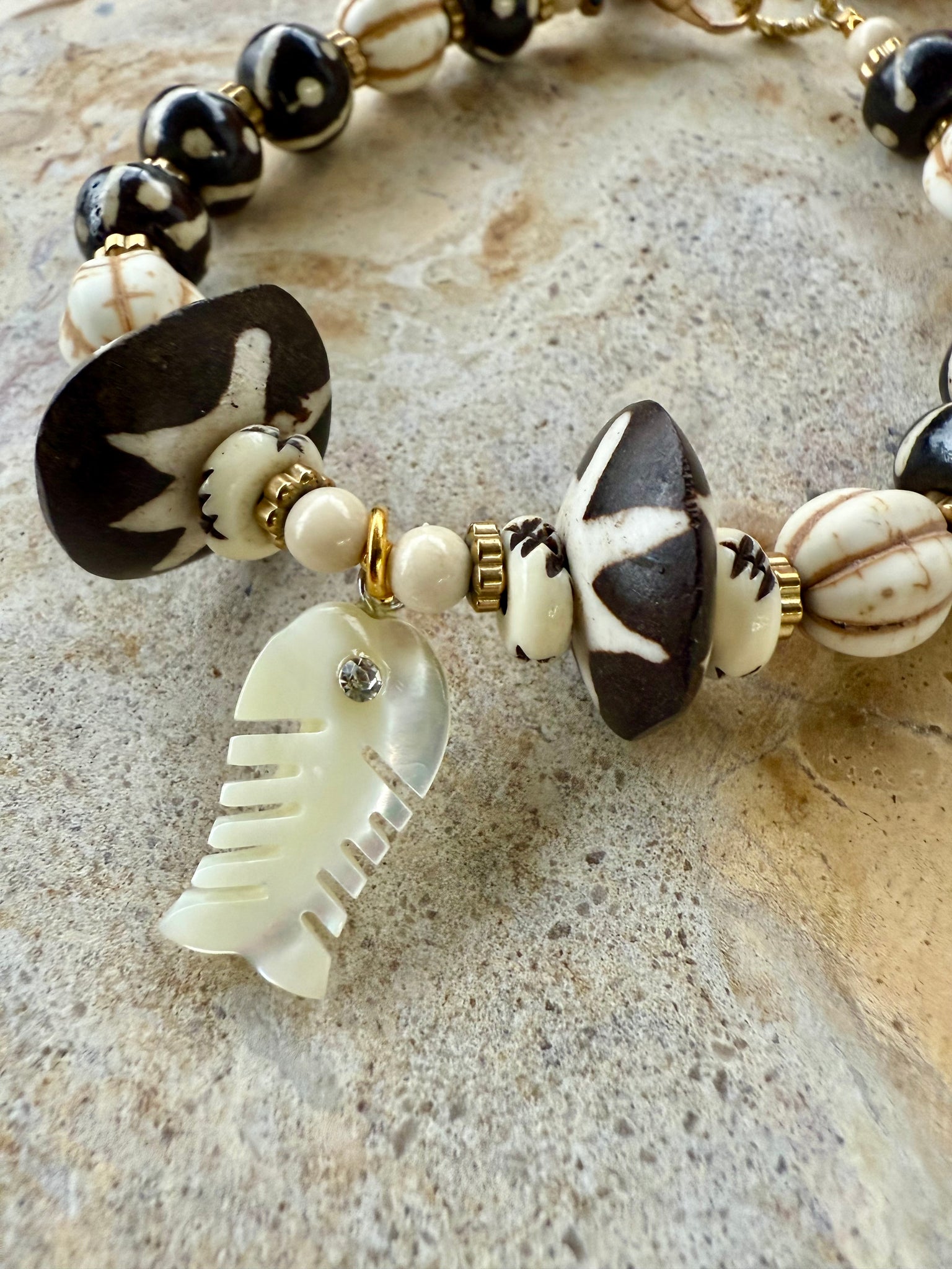 African Fish Tribal Bracelet