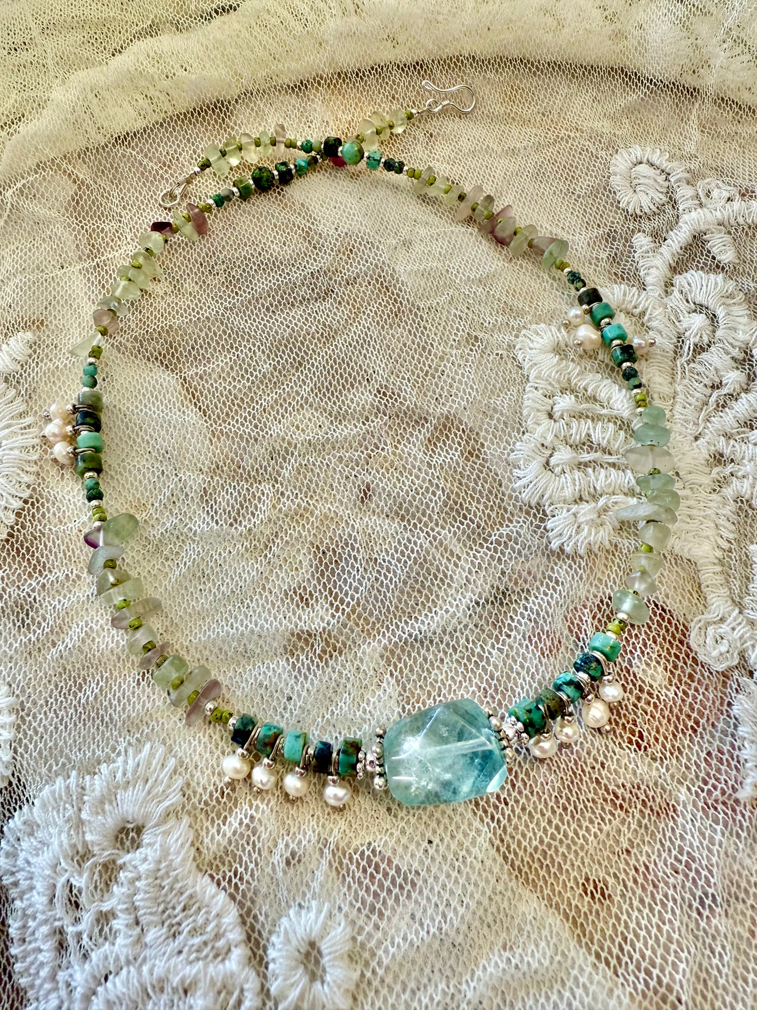 Bohemian Healing Stone Necklace
