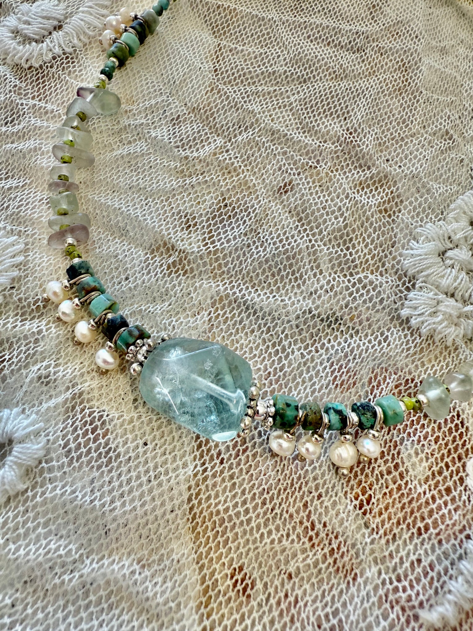 Bohemian Healing Stone Necklace