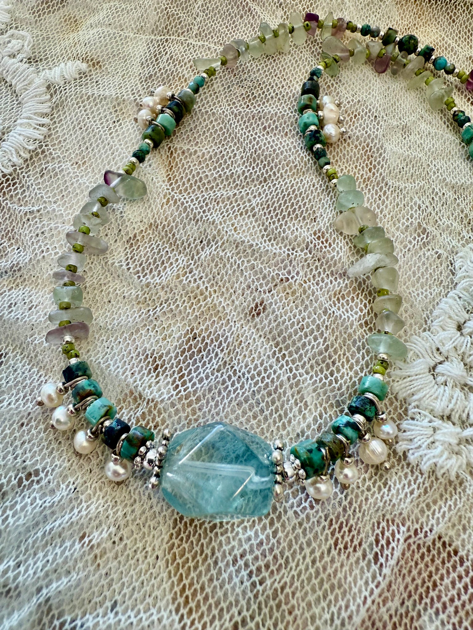 Bohemian Healing Stone Necklace