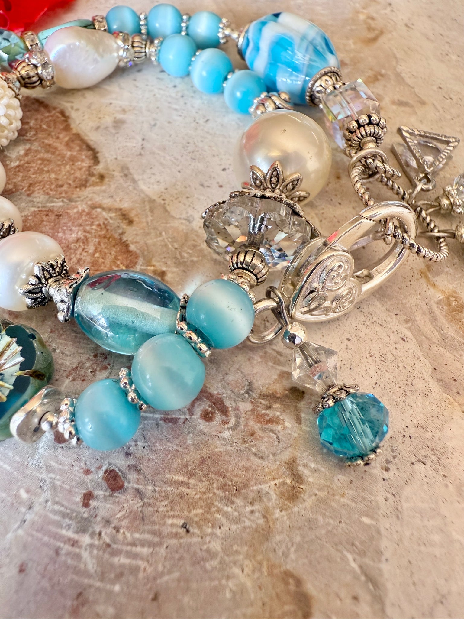 Murano Glass Pearl Bracelet