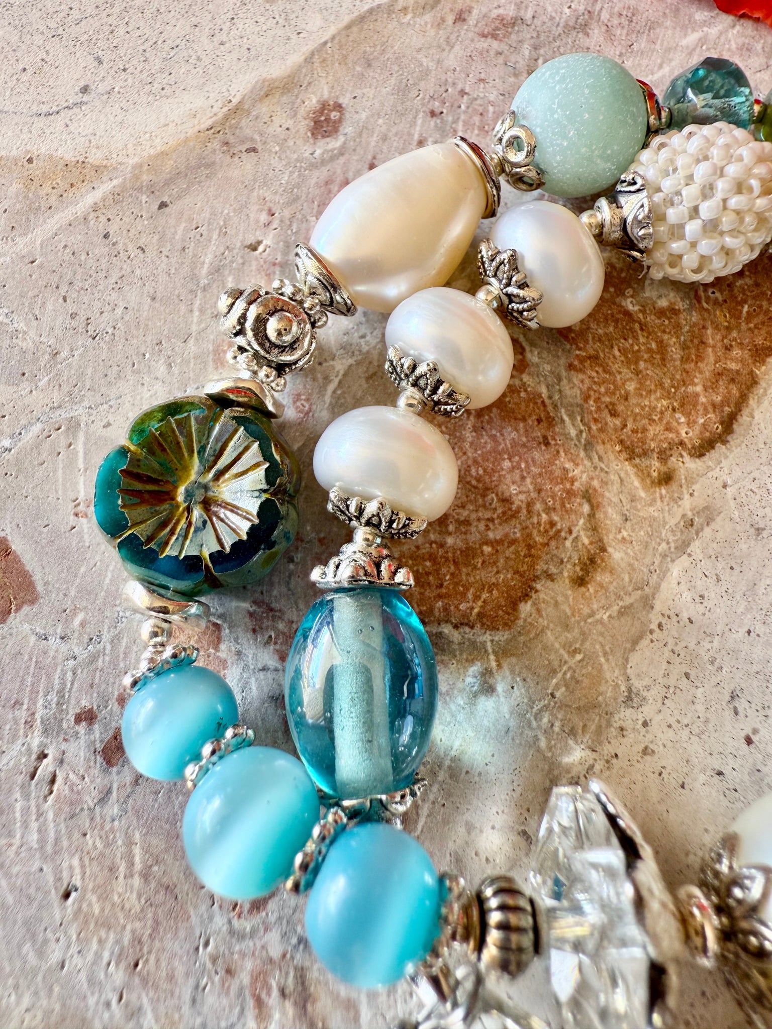 Murano Glass Pearl Bracelet