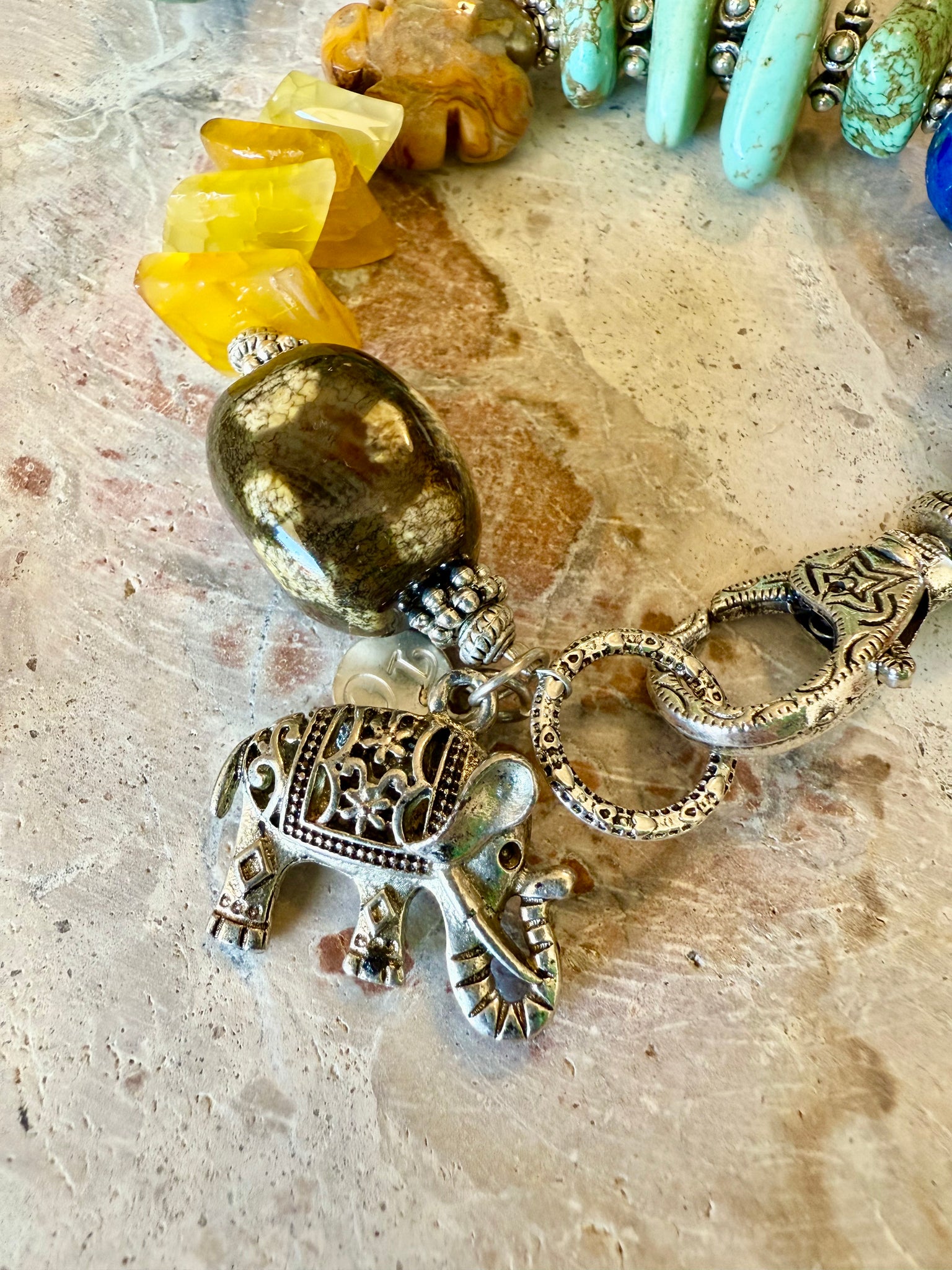 African Wild Stone Bracelet