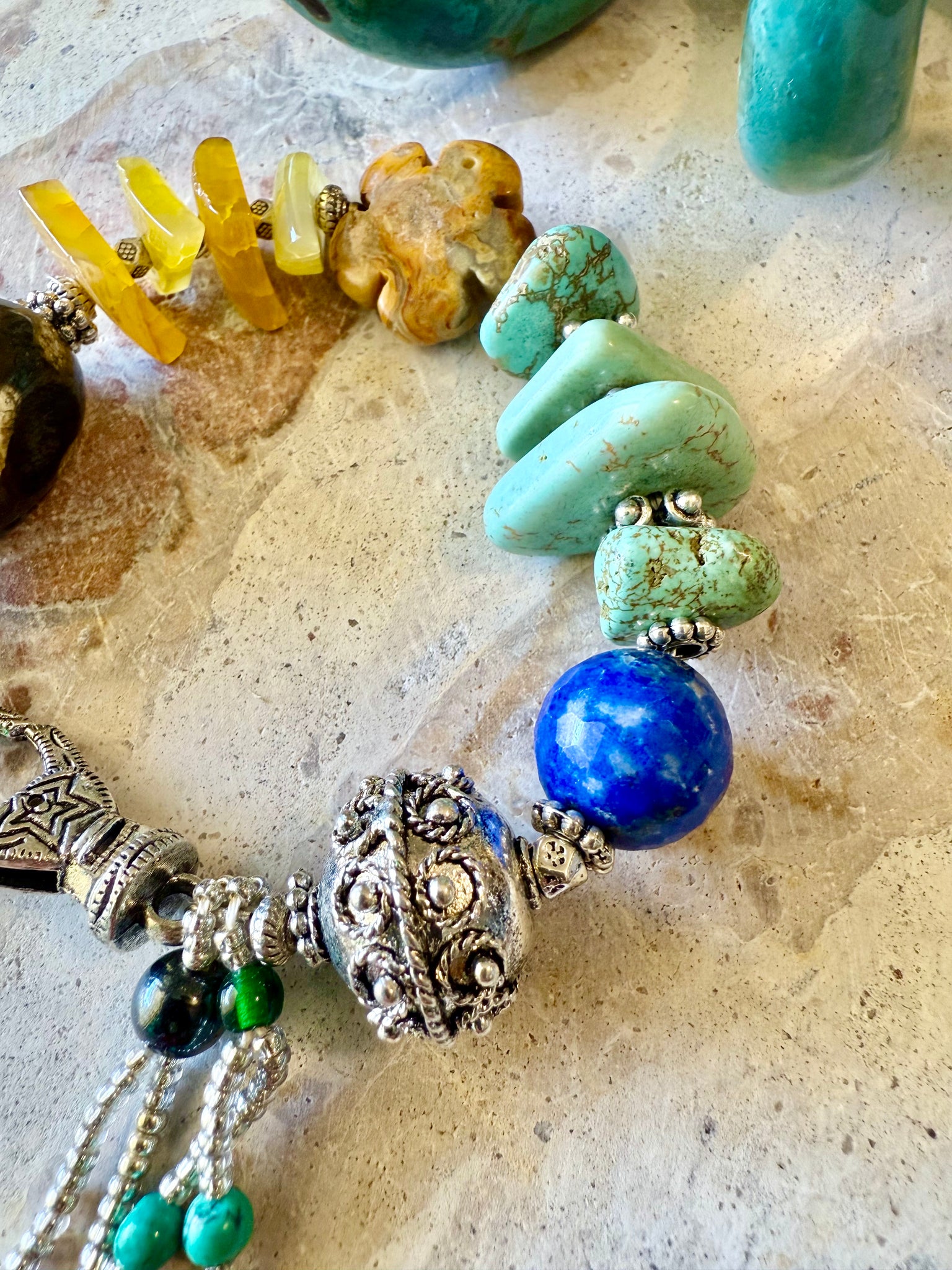 African Wild Stone Bracelet
