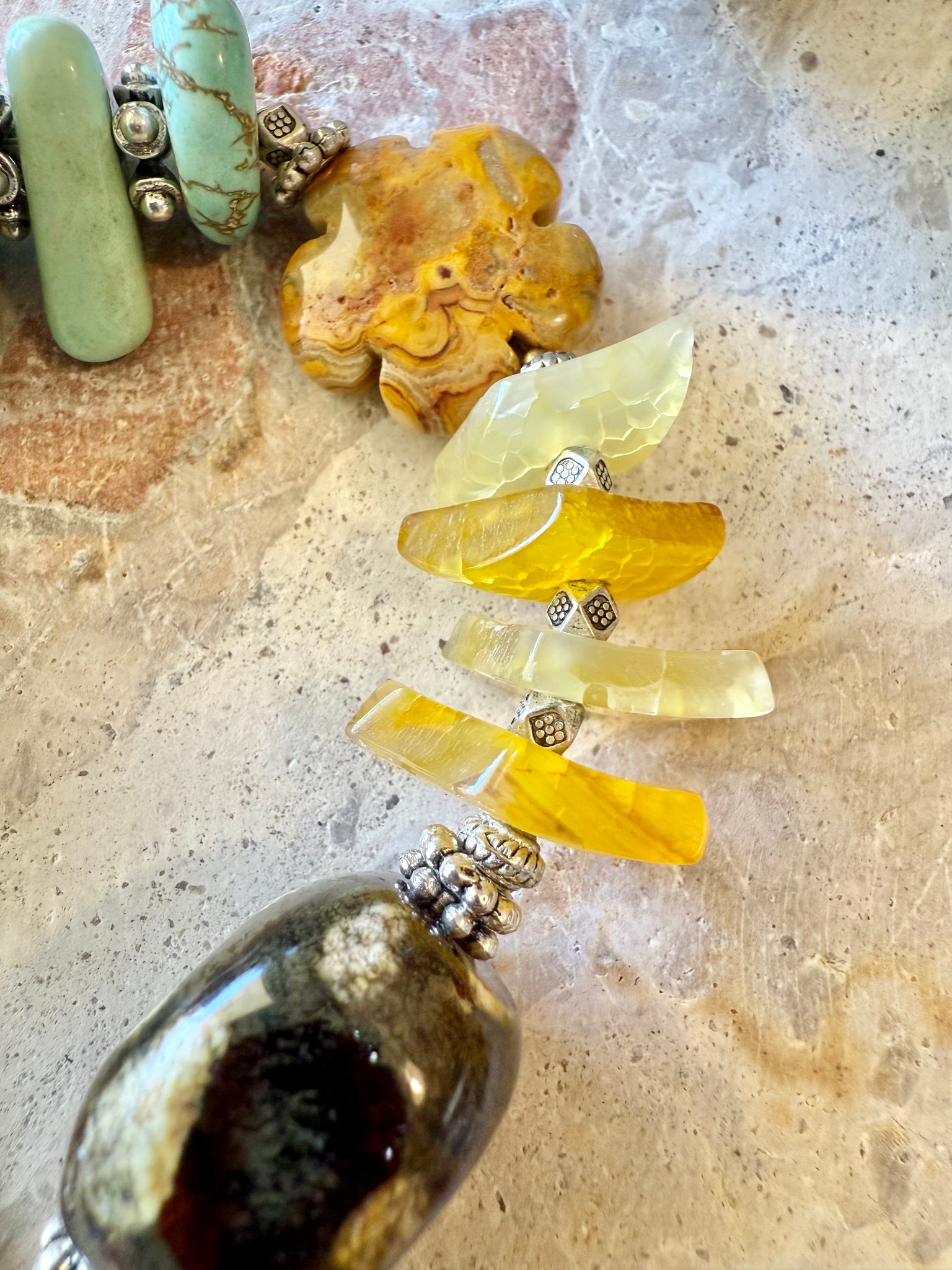 African Wild Stone Bracelet
