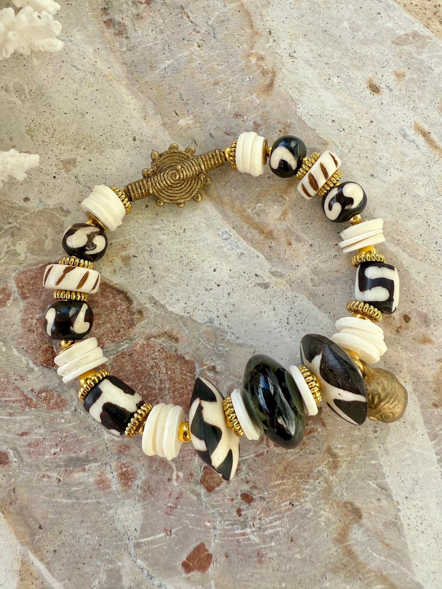 African Wild Zebra Bracelet