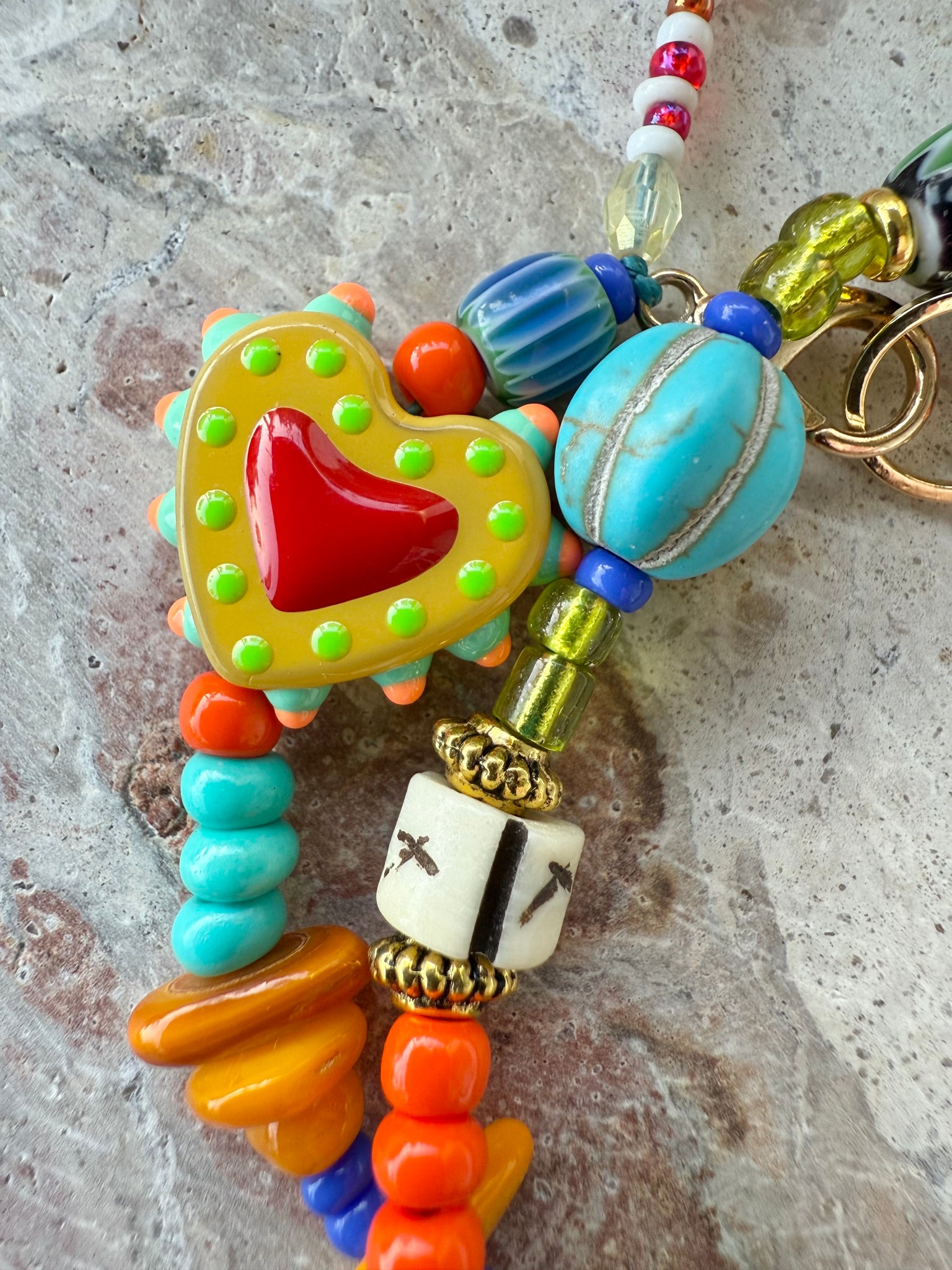 Beach Boho Heart Bracelet