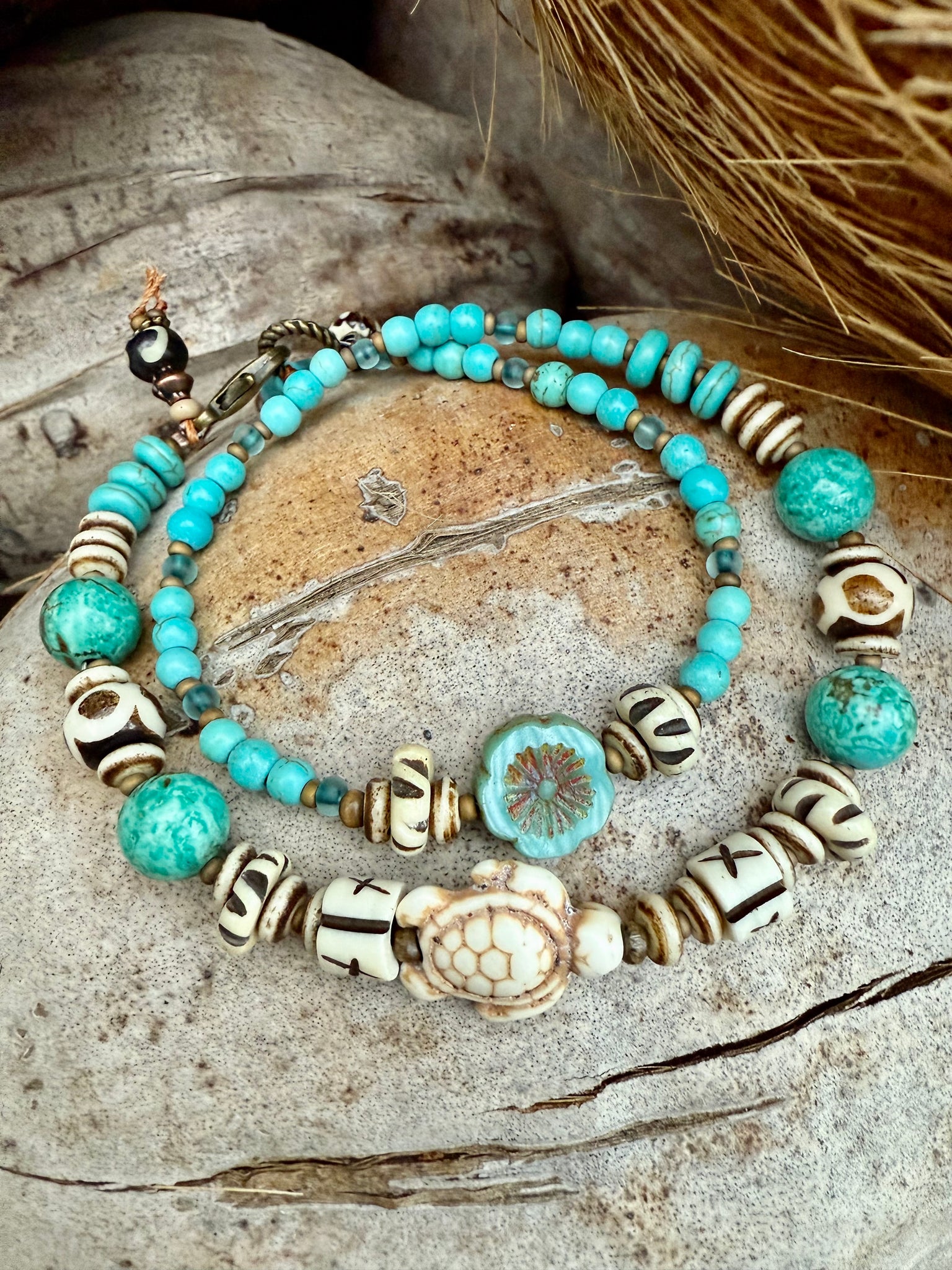 Ocean Breeze Stone Bracelet