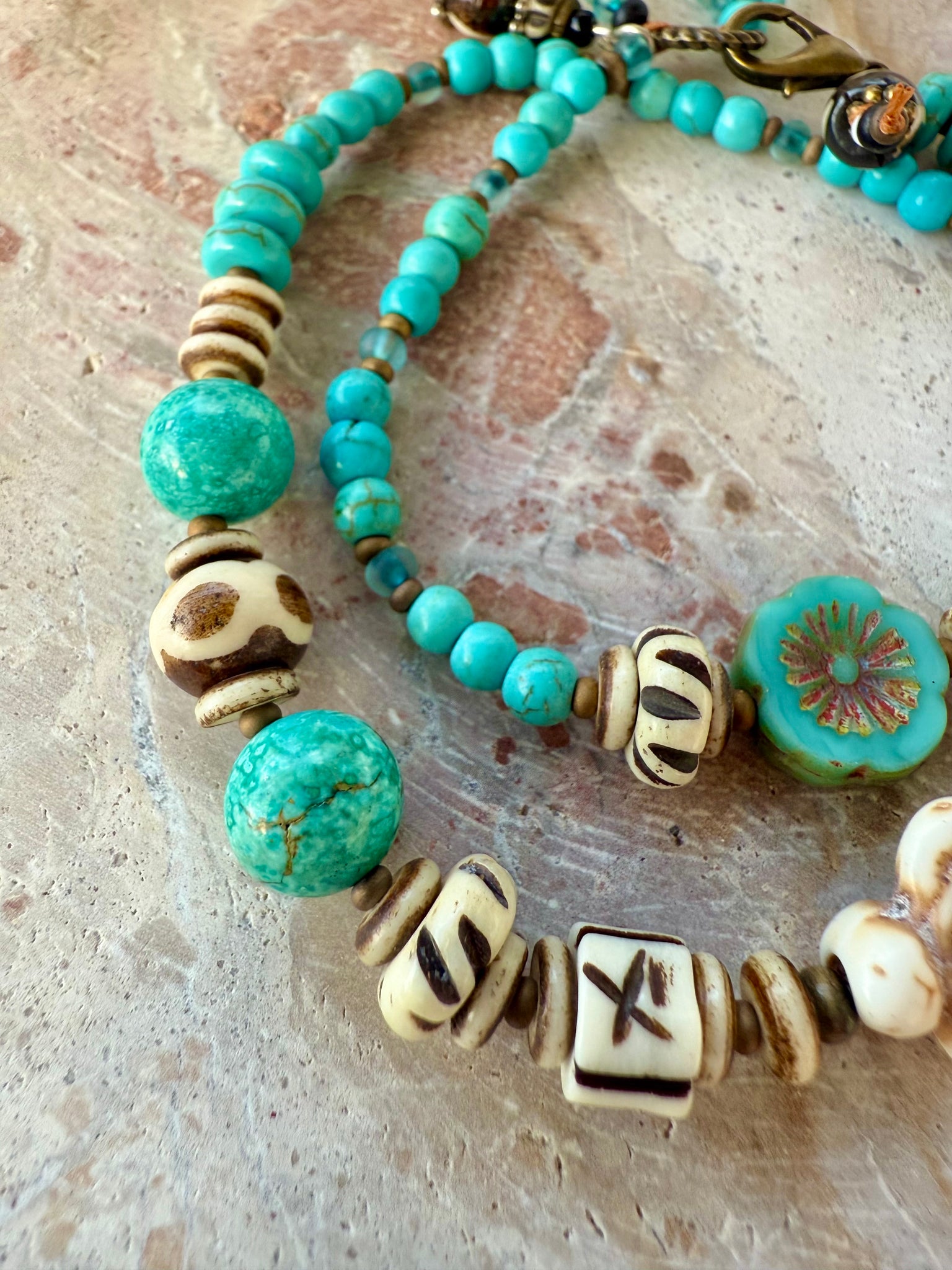 Ocean Breeze Stone Bracelet
