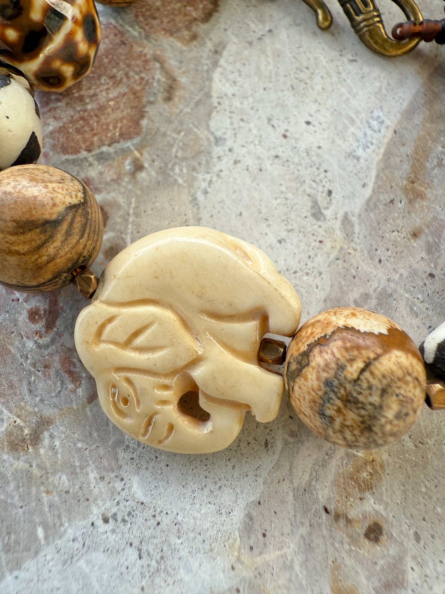 African Tribal Elephant Bracelet