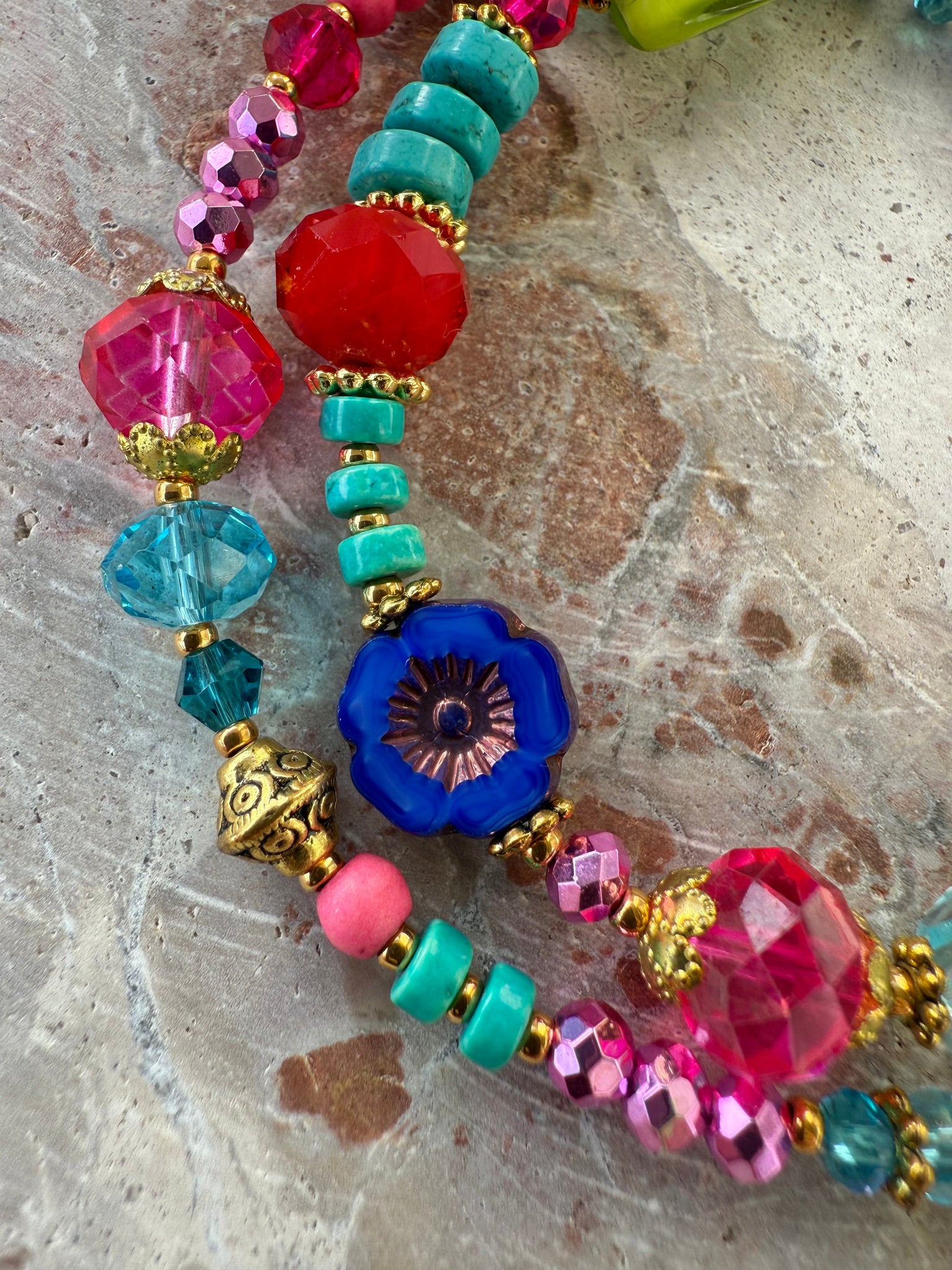 Crystal Heart Party Bracelet