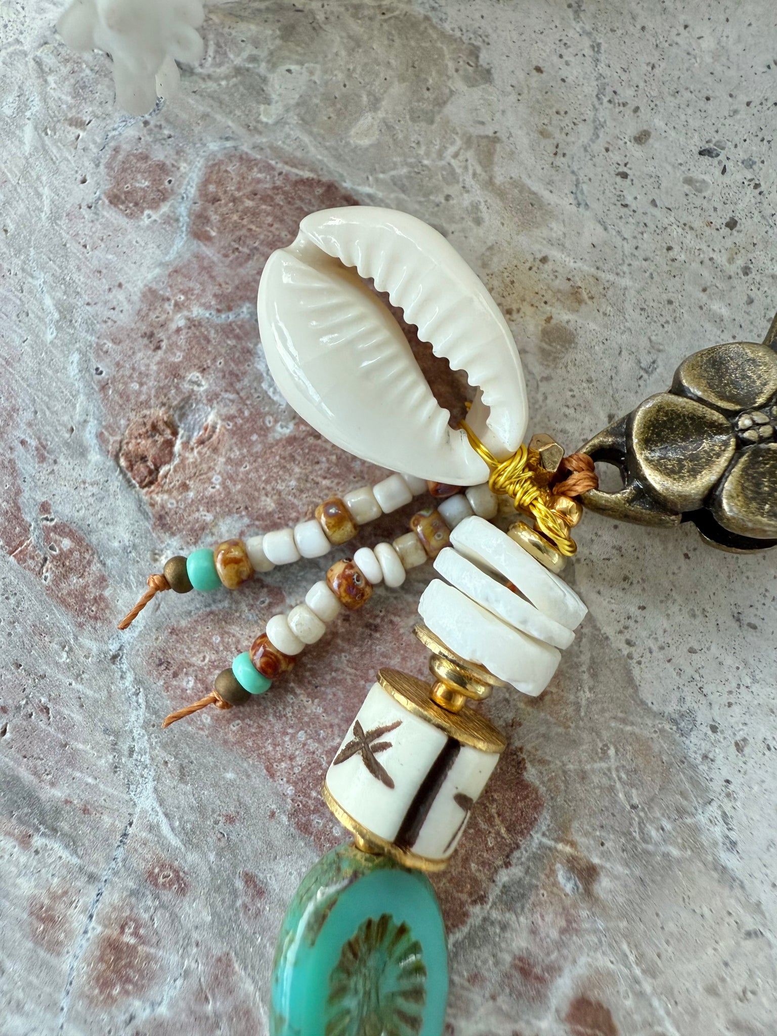 Palm Islander Cowrie Bracelet