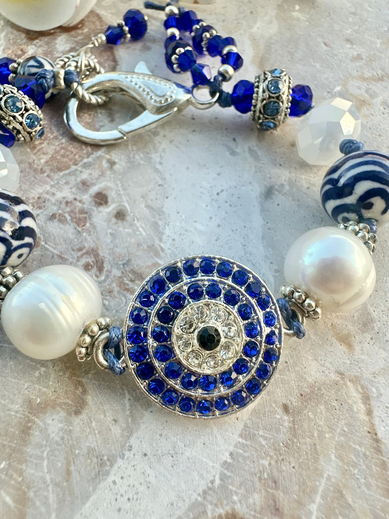 Greek Evil Eye Blue Bracelet