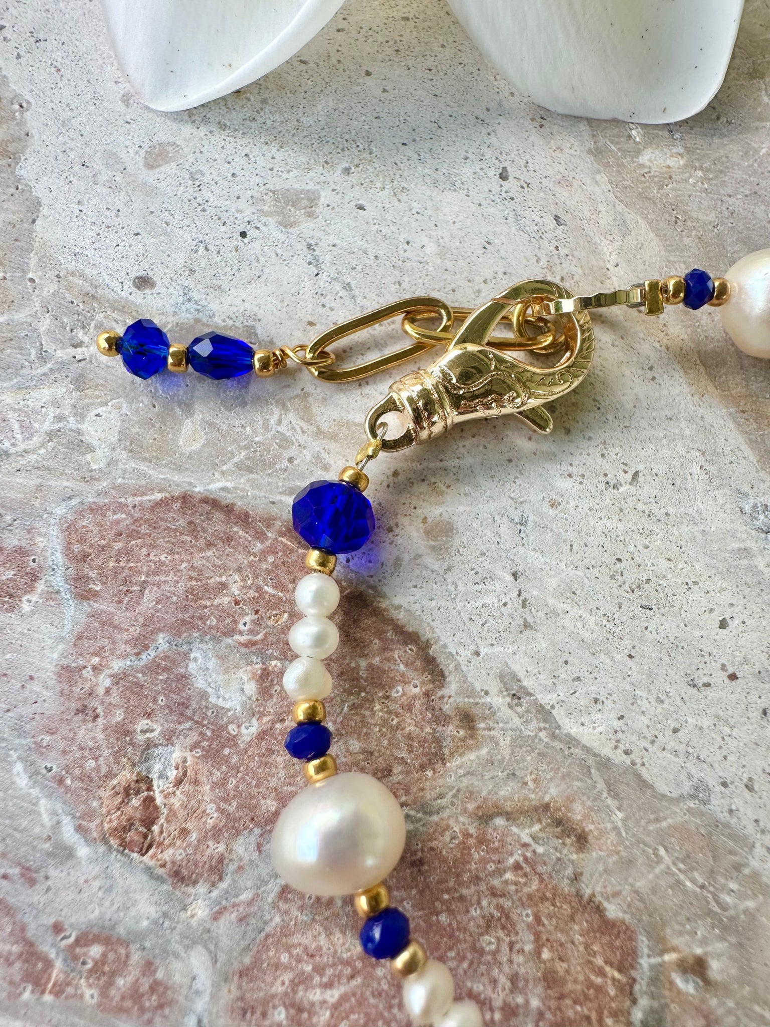 Baroque Pearl Crystal Bracelet