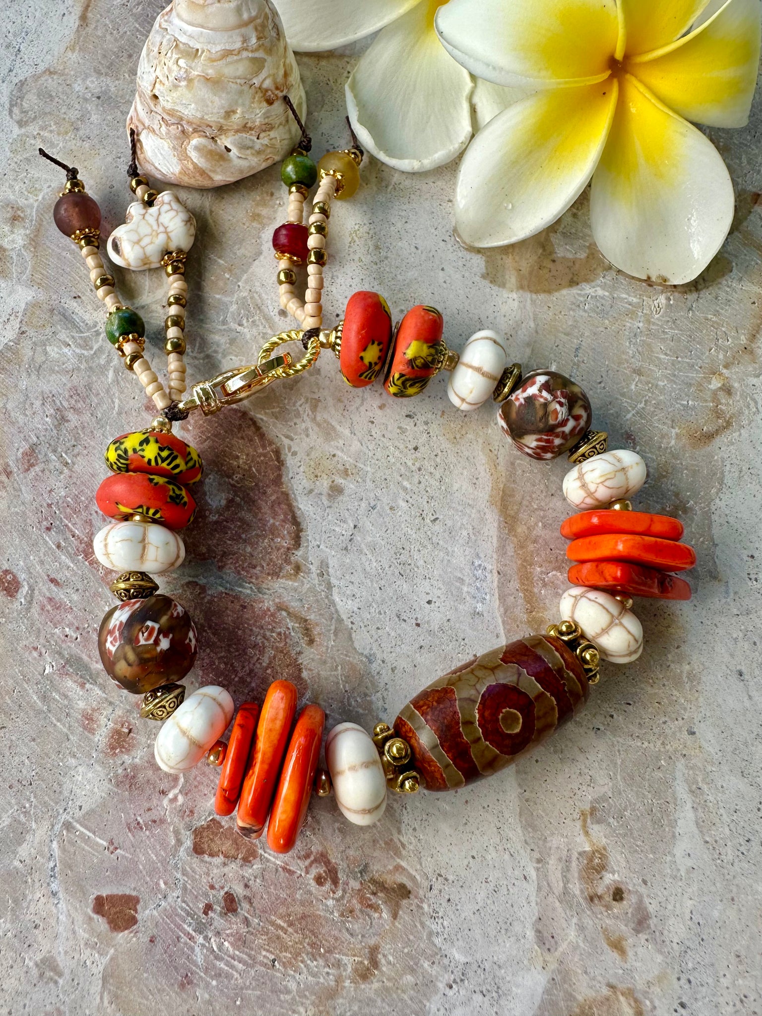 Tibetan Stone Bracelet