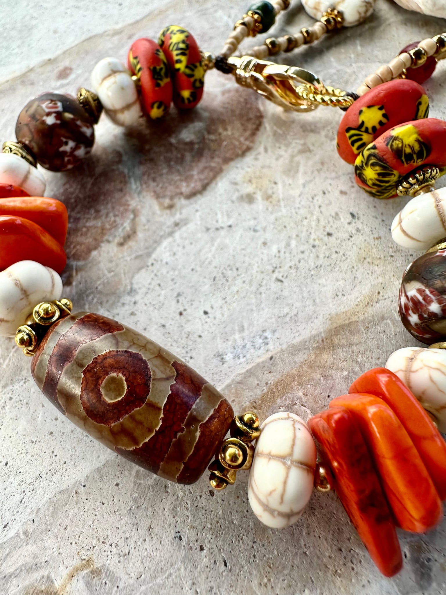 Tibetan Stone Bracelet