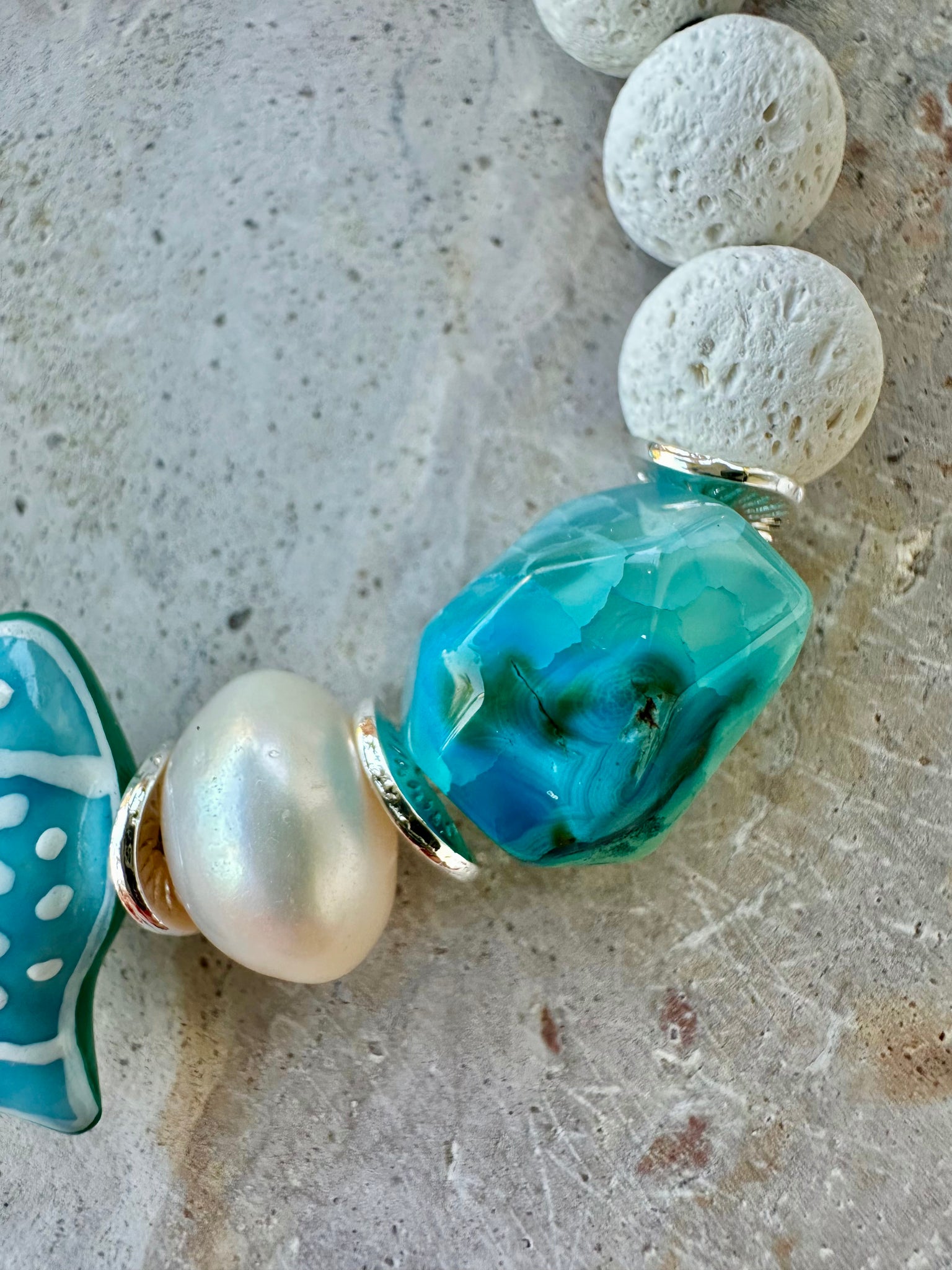 Mediterranean Pearl Bracelet