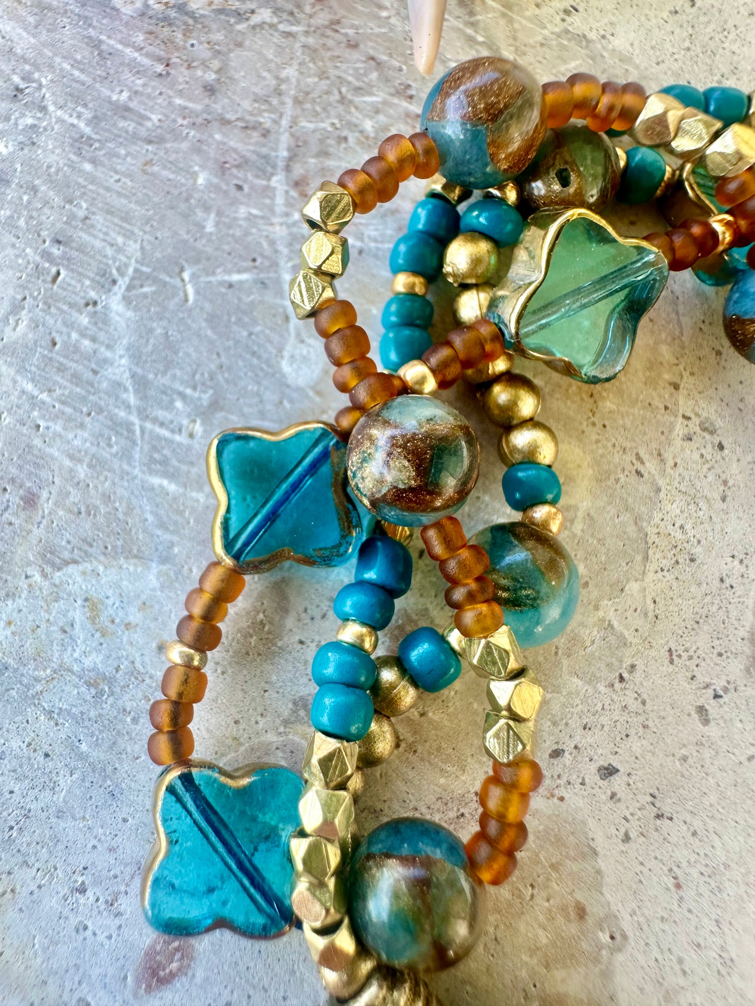 Marrakesh Beaded Boho Bracelet