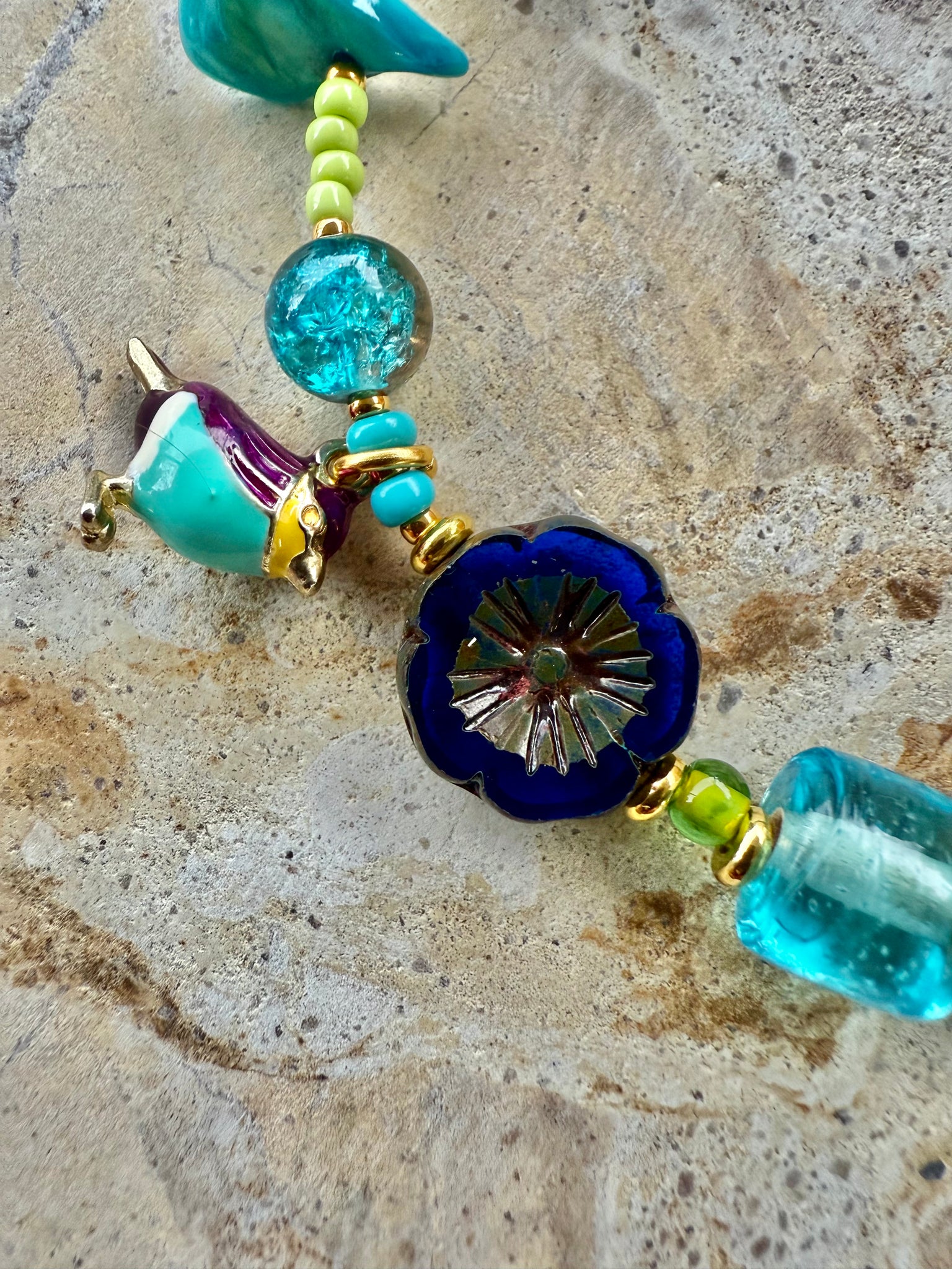 Coastal Blue Beach Bracelet