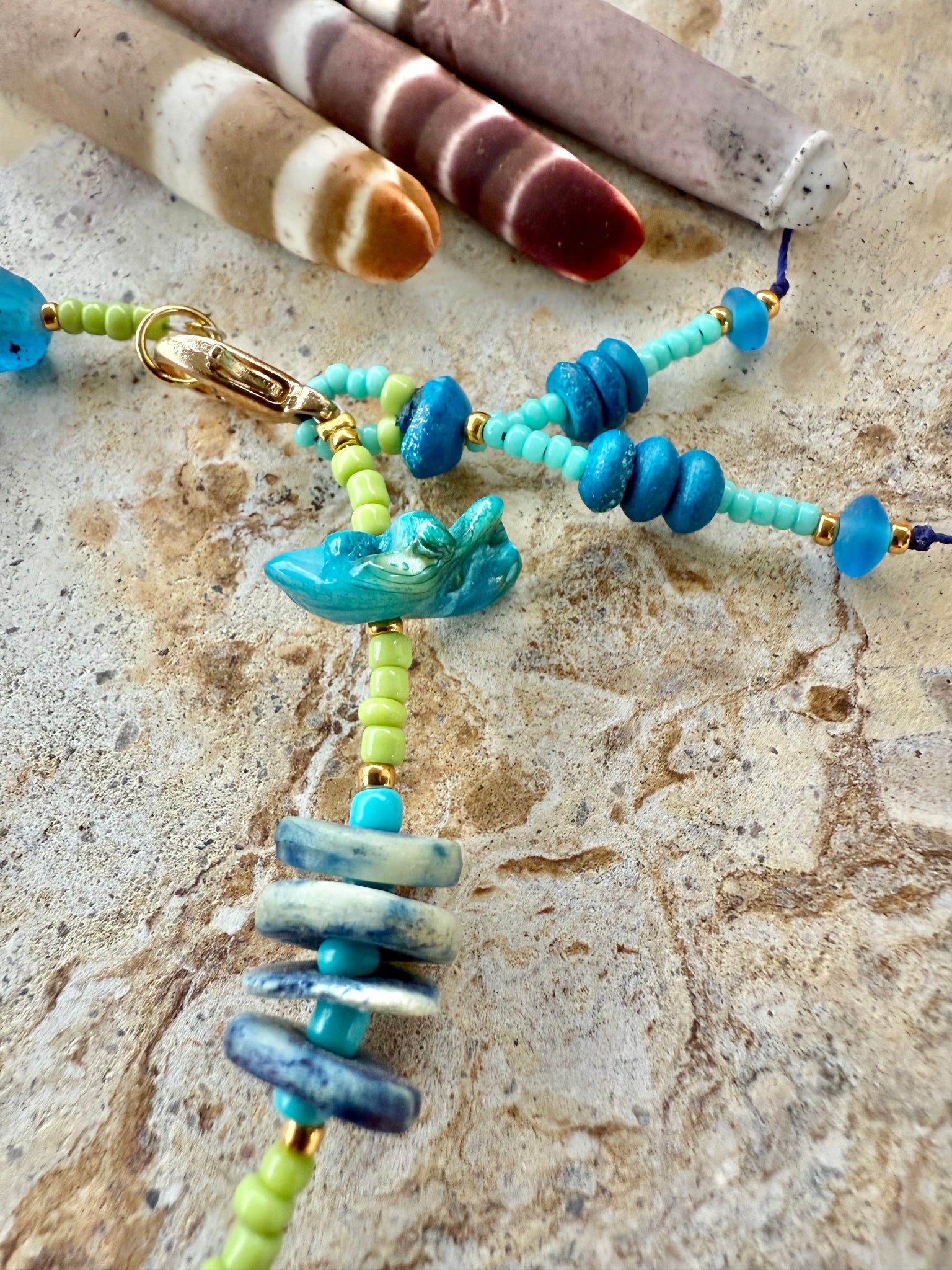 Coastal Blue Beach Bracelet