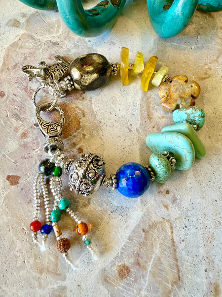 African Wild Stone Bracelet
