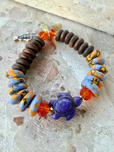 Beach Turtle Bracelet
