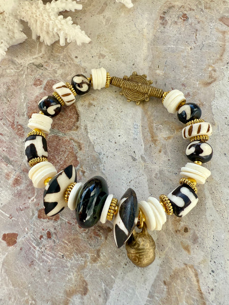 African Wild Zebra Bracelet
