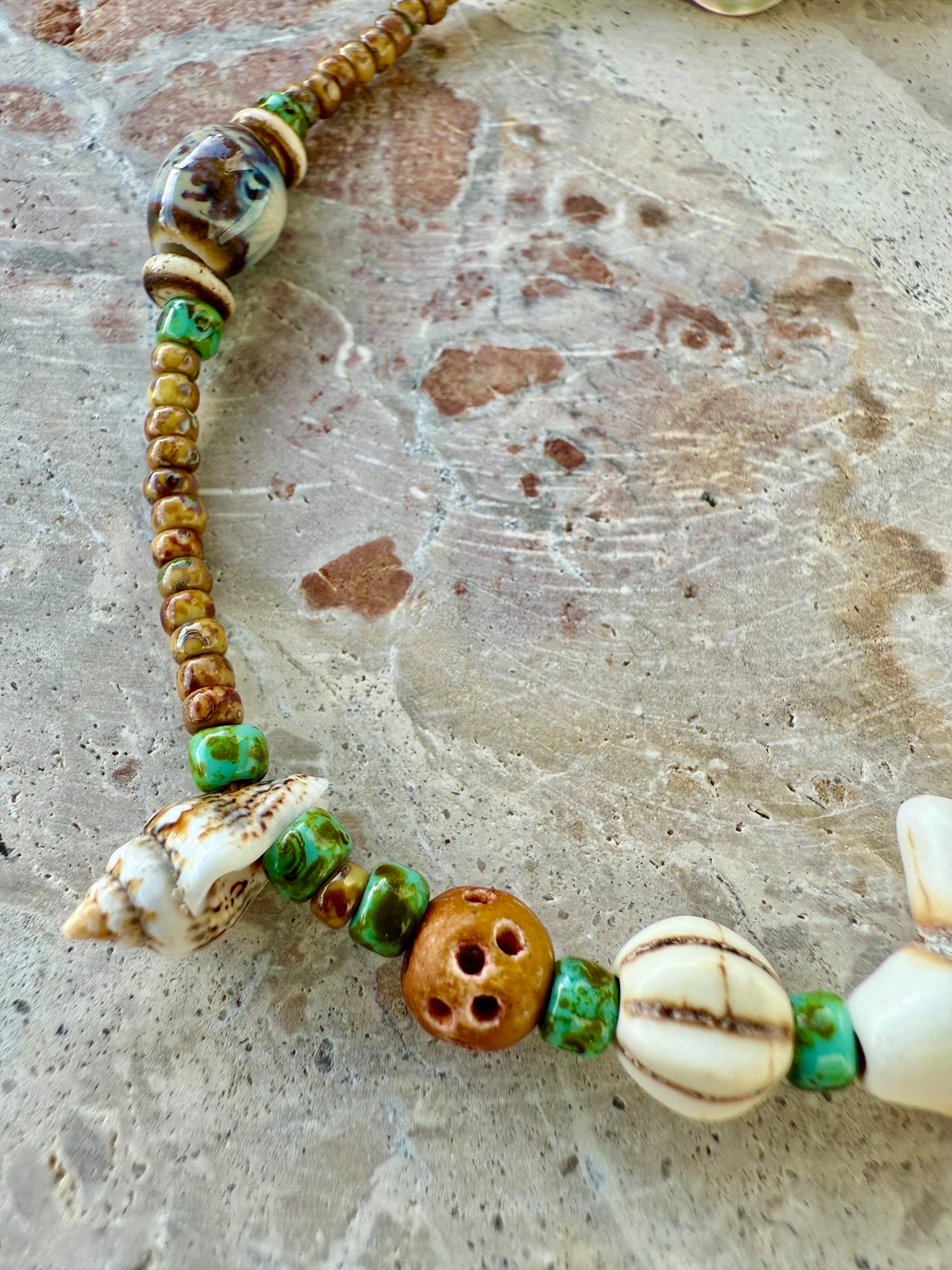 Starfish Shell Anklet