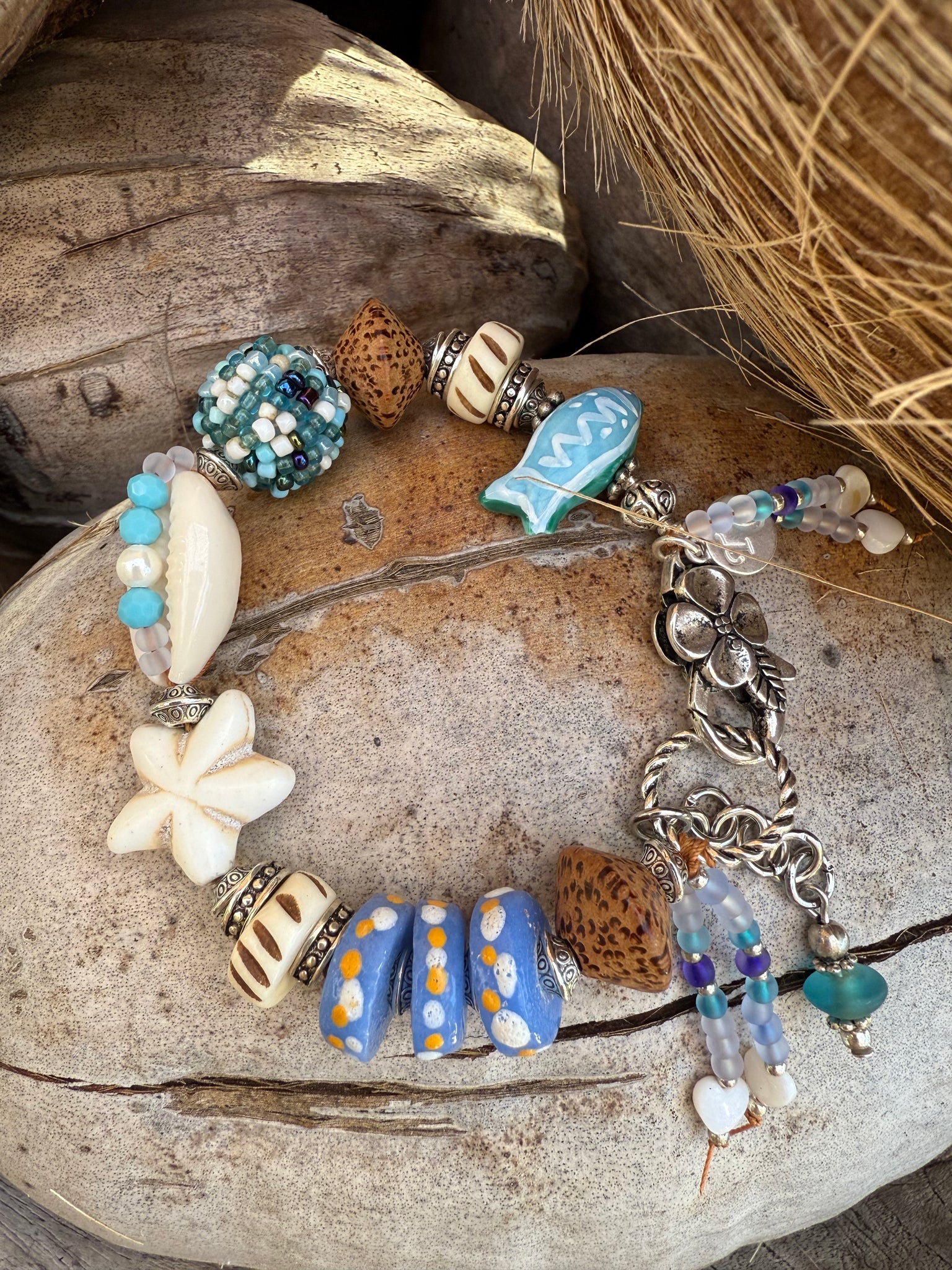 Island Ocean Cowrie Bracelet