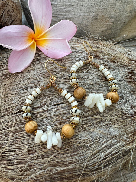 Boho Shell Earrings