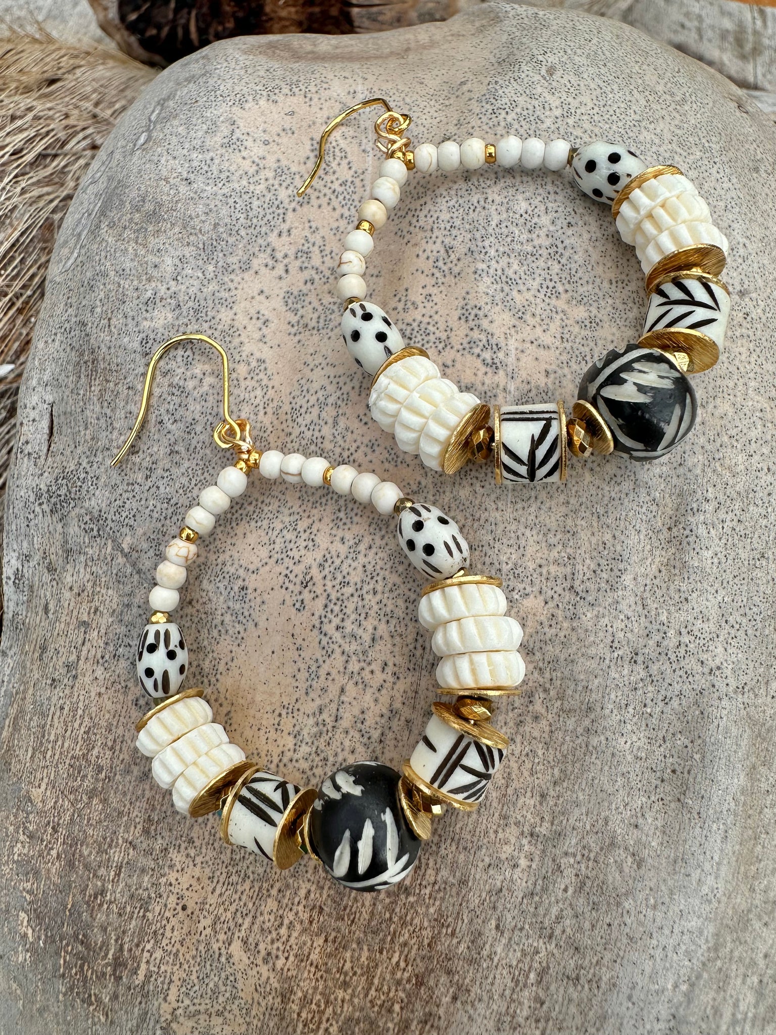 Boho Stone Earrings