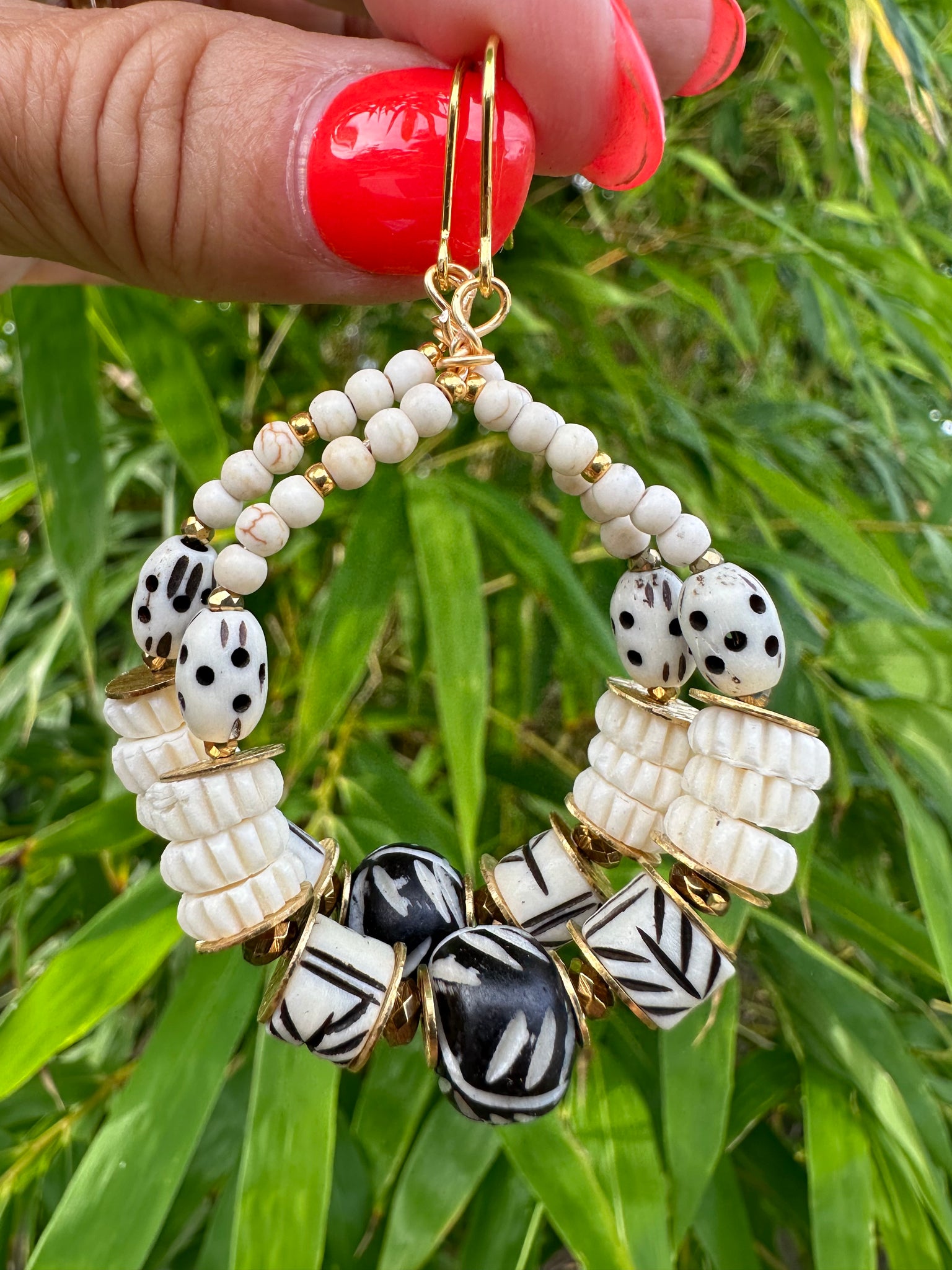 Beaded Boho Earrings