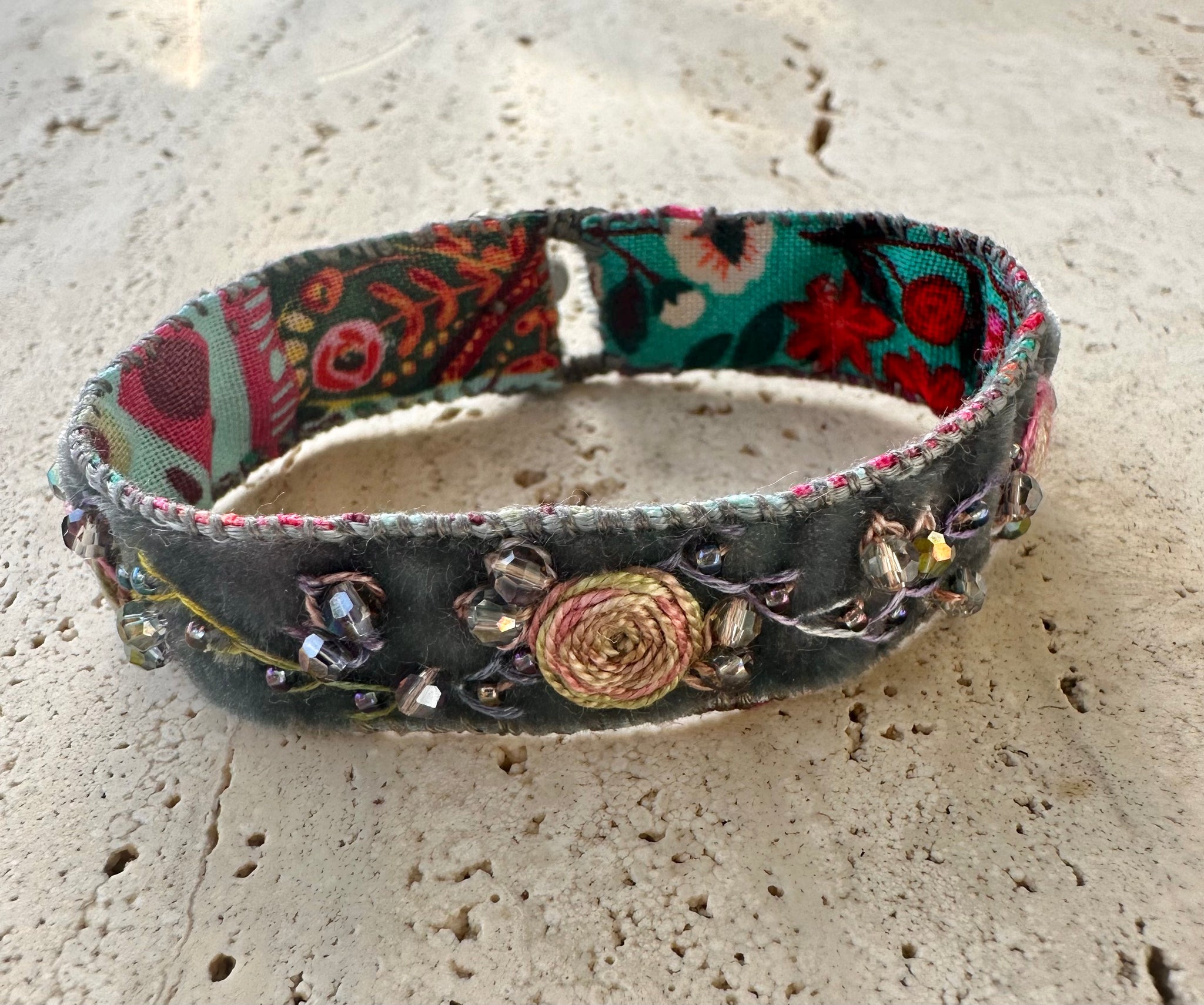 Embroidered Bracelet
