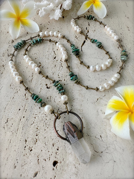 Turquoise Stone Necklace